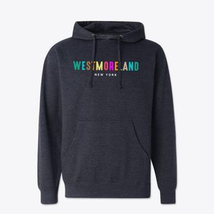 Westmoreland New York Color Pop Cotton Hoodie Sweatshirt
