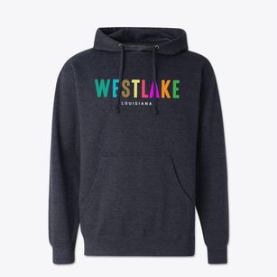 Westlake Louisiana Color Pop Cotton Hoodie Sweatshirt
