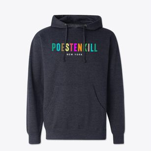 Poestenkill New York Color Pop Cotton Hoodie Sweatshirt