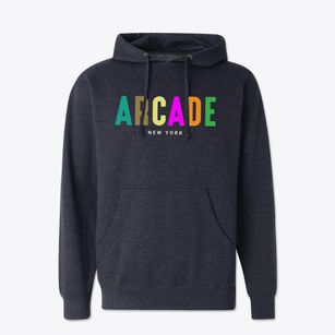 Arcade New York Color Pop Cotton Hoodie Sweatshirt