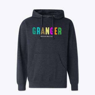 Granger Washington Color Pop Cotton Hoodie Sweatshirt