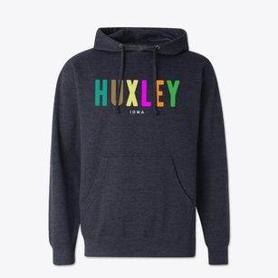 Huxley Iowa Color Pop Cotton Hoodie Sweatshirt