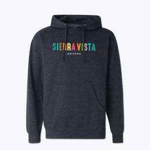 Sierra Vista Arizona Color Pop Cotton Hoodie Sweatshirt