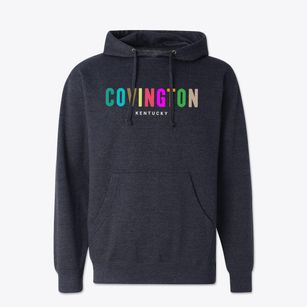 Covington Kentucky Color Pop Cotton Hoodie Sweatshirt
