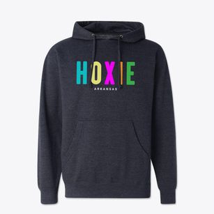 Hoxie Arkansas Color Pop Cotton Hoodie Sweatshirt