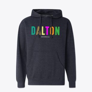 Dalton Georgia Color Pop Cotton Hoodie Sweatshirt