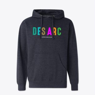Des Arc Arkansas Color Pop Cotton Hoodie Sweatshirt