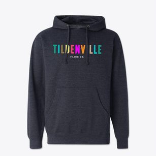 Tildenville Florida Color Pop Cotton Hoodie Sweatshirt