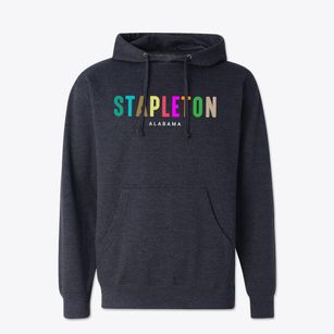 Stapleton Alabama Color Pop Cotton Hoodie Sweatshirt