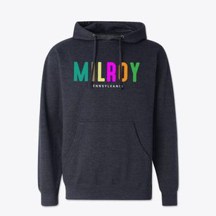 Milroy Pennsylvania Color Pop Cotton Hoodie Sweatshirt