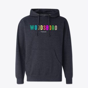 Woodsboro Texas Color Pop Cotton Hoodie Sweatshirt