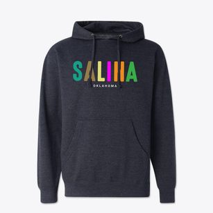Salina Oklahoma Color Pop Cotton Hoodie Sweatshirt