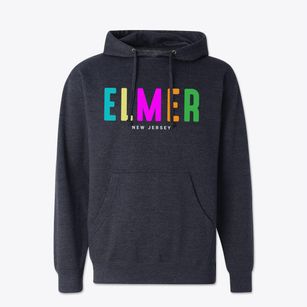 Elmer New Jersey Color Pop Cotton Hoodie Sweatshirt