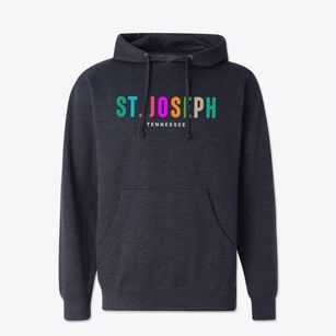 St. Joseph Tennessee Color Pop Cotton Hoodie Sweatshirt