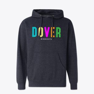 Dover Minnesota Color Pop Cotton Hoodie Sweatshirt