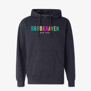 Brookhaven New York Color Pop Cotton Hoodie Sweatshirt