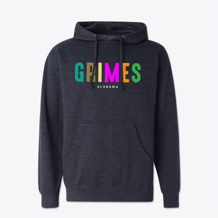 Grimes Alabama Color Pop Cotton Hoodie Sweatshirt