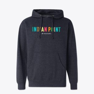 Indian Point Missouri Color Pop Cotton Hoodie Sweatshirt