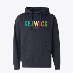 Keswick California Color Pop Cotton Hoodie Sweatshirt