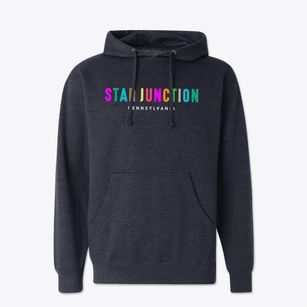 Star Junction Pennsylvania Color Pop Cotton Hoodie Sweatshirt
