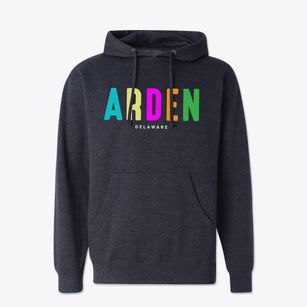 Arden Delaware Color Pop Cotton Hoodie Sweatshirt