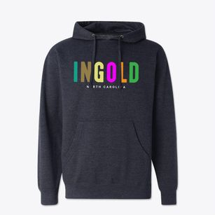 Ingold North Carolina Color Pop Cotton Hoodie Sweatshirt
