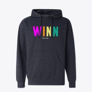 Winn Maine Color Pop Cotton Hoodie Sweatshirt