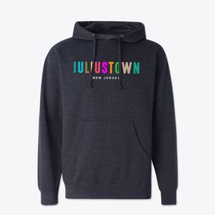 Juliustown New Jersey Color Pop Cotton Hoodie Sweatshirt