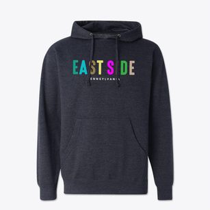 East Side Pennsylvania Color Pop Cotton Hoodie Sweatshirt