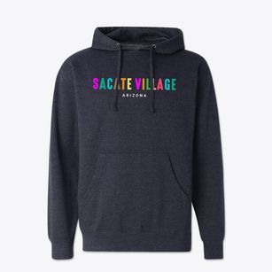 Sacate Village Arizona Color Pop Cotton Hoodie Sweatshirt