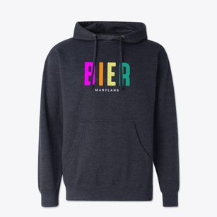 Bier Maryland Color Pop Cotton Hoodie Sweatshirt