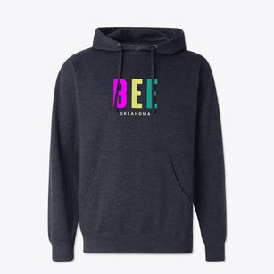 Bee Oklahoma Color Pop Cotton Hoodie Sweatshirt