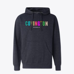 Covington Georgia Color Pop Cotton Hoodie Sweatshirt
