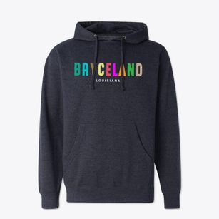 Bryceland Louisiana Color Pop Cotton Hoodie Sweatshirt
