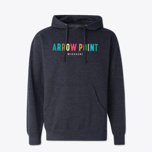 Arrow Point Missouri Color Pop Cotton Hoodie Sweatshirt