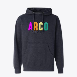Arco Minnesota Color Pop Cotton Hoodie Sweatshirt
