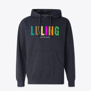 Luling Louisiana Color Pop Cotton Hoodie Sweatshirt