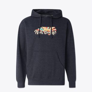  North Carolina Retro Art Cotton Hoodie Sweatshirt