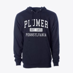 Plumer Pennsylvania Classic Established Cotton Hoodie Sweatshirt