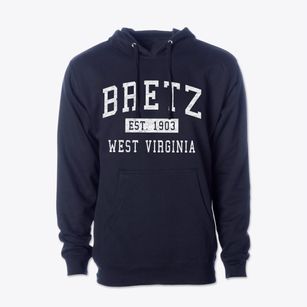 Bretz West Virginia Classic Established Cotton Hoodie Sweatshirt