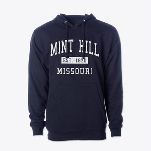 Mint Hill Missouri Classic Established Cotton Hoodie Sweatshirt