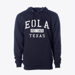 Eola Texas Classic Established Cotton Hoodie Sweatshirt