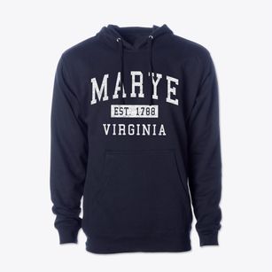 Marye Virginia Classic Established Cotton Hoodie Sweatshirt
