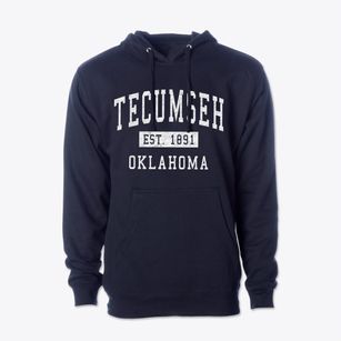 Tecumseh Oklahoma Classic Established Cotton Hoodie Sweatshirt