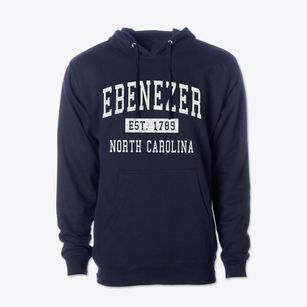Ebenezer North Carolina Classic Established Cotton Hoodie Sweatshirt