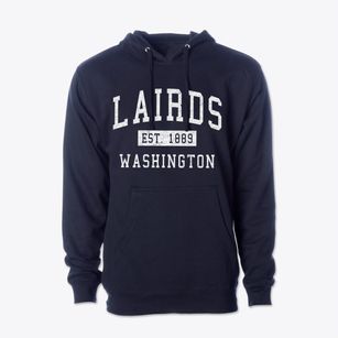 Lairds Washington Classic Established Cotton Hoodie Sweatshirt