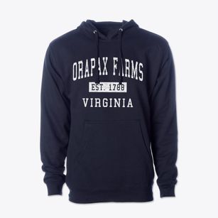 Orapax Farms Virginia Classic Established Cotton Hoodie Sweatshirt