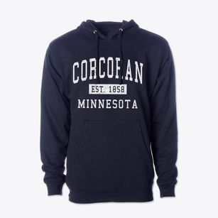 Corcoran Minnesota Classic Established Cotton Hoodie Sweatshirt