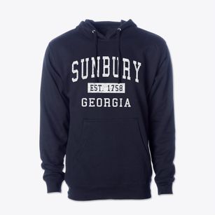 Sunbury Georgia Classic Established Cotton Hoodie Sweatshirt