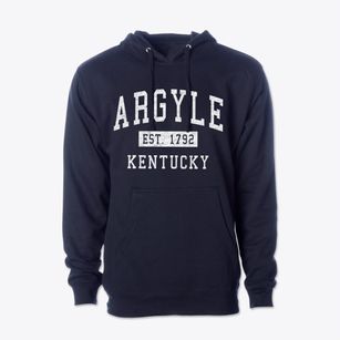 Argyle Kentucky Classic Established Cotton Hoodie Sweatshirt